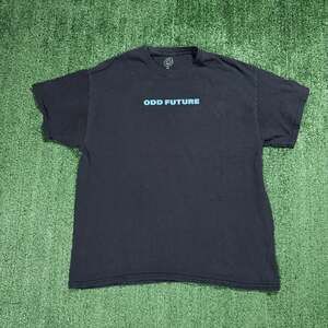 Odd Future Donut Logo T-Shirt Black S/S Crew T-Shirt Size XL